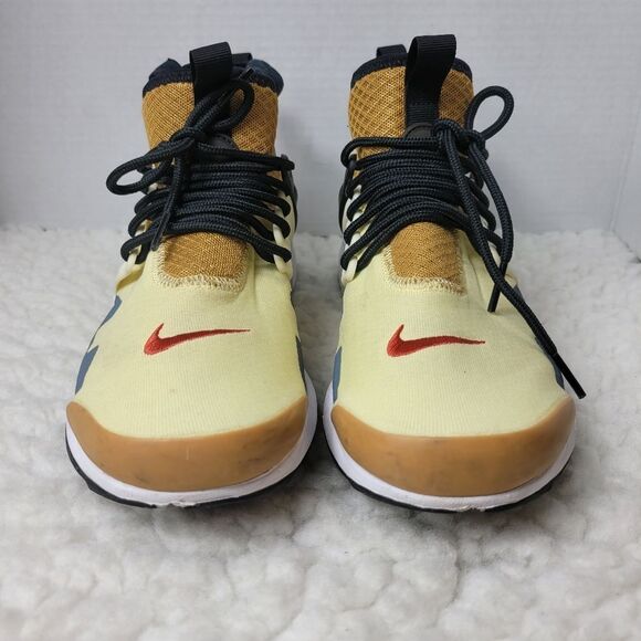 Nike Air Presto Men's Sneaker Size 8 Mid Utility Bicycle Yellow DC8751-700 - Picture 2 of 9